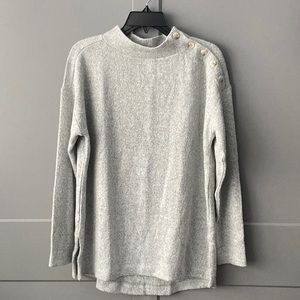 Loft grey top/sweater, size L NWT
